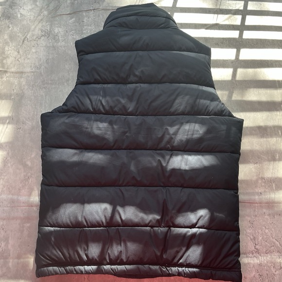 Hollister Vest Mens Medium Puffer Quilted Sleeveless Jacket Winter Warm Lined - Picture 4 of 7
